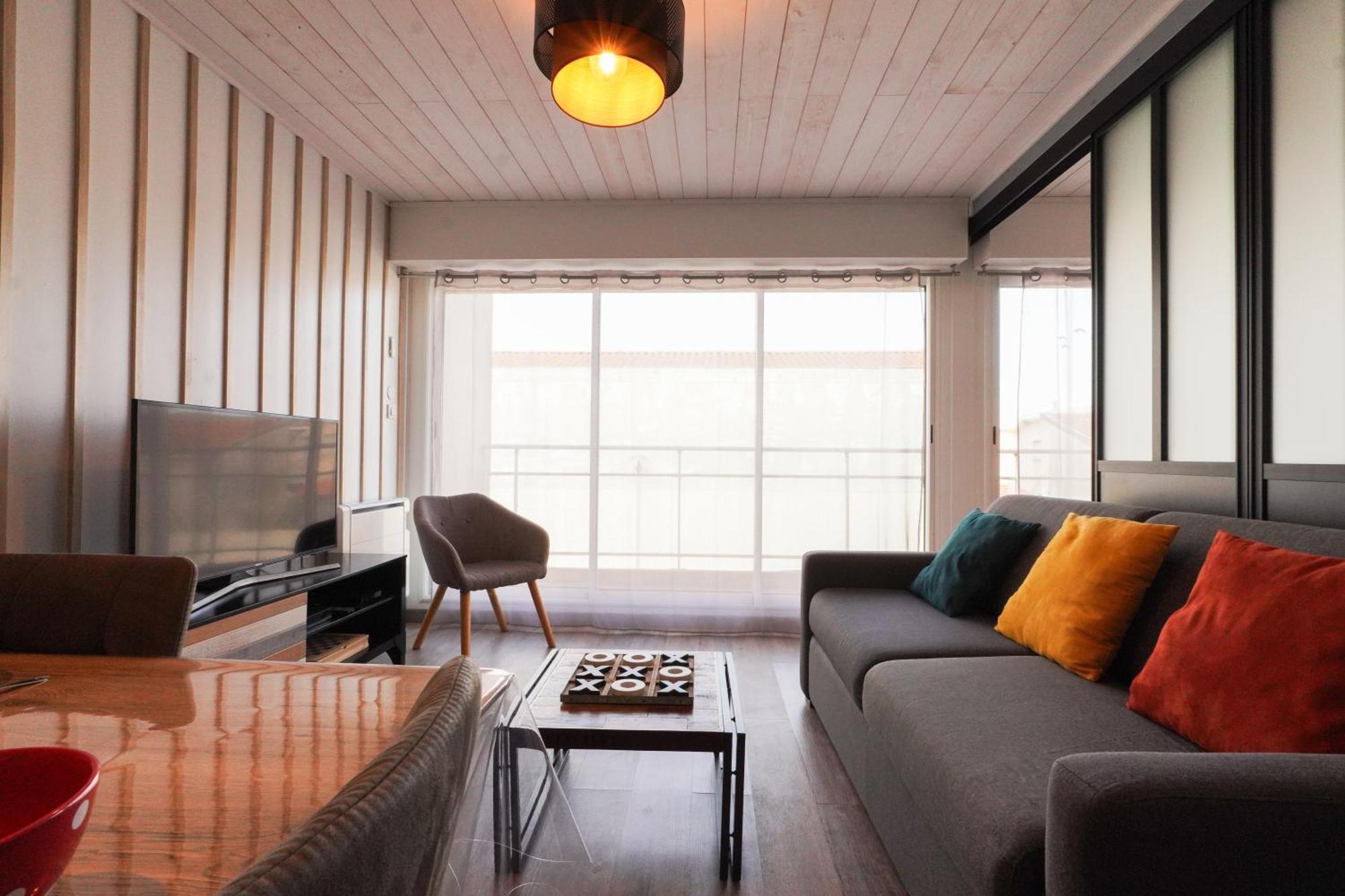 Superbe Appart.55M2 - 200M Ocean Et Parking 비스카로세 외부 사진